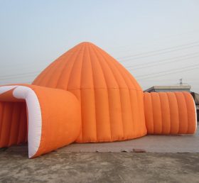 Tent1-39 เต็นท์พองสีส้ม