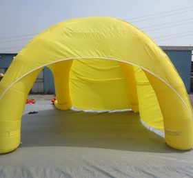 Tent1-308 โฆษณาสีเหลืองโดมเต็นท์พอง