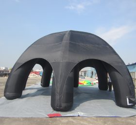 Tent1-23 โฆษณาสีดำโดมเต็นท์พอง