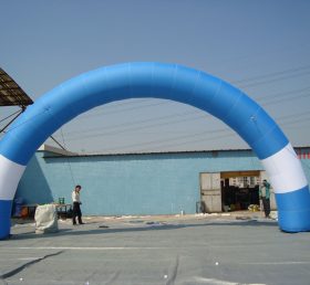 Arch1-1 ที่มีคุณภาพสูงสีฟ้า Inflatable Arch