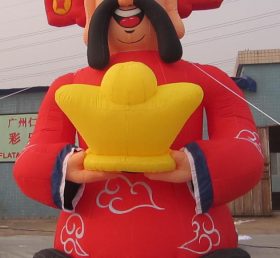 Cartoon1-128 การ์ตูน Inflatable เทพเจ้าแห่งความมั่งคั่ง