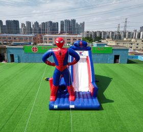 T8-1024 สไลด์ซูเปอร์ฮีโร่ Spider-Man Inflatable