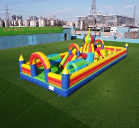 T6-126 Giant Inflatable Park เชิงพาณิชย์ Inflatable