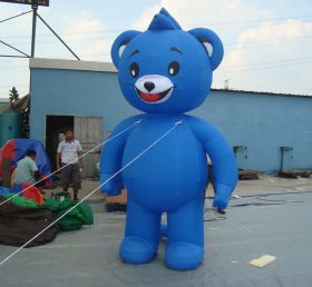 Cartoon1-720 การ์ตูนหมีสีน้ำเงินทำให้พอง