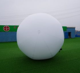 B2-23 บอลลูนสีขาวพองกลางแจ้ง