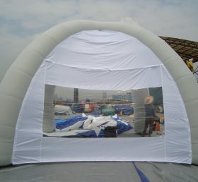 Tent1-324 โฆษณาสีขาวโดมเต็นท์พอง