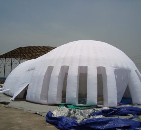 Tent1-410 เต็นท์พองสีขาวยักษ์