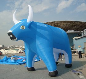 Cartoon1-711 การ์ตูน Inflatable สีฟ้าวัว