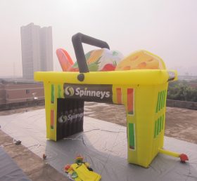 S4-299 โฆษณา Inflatables สำหรับตะกร้าช้อปปิ้งซูเปอร์มาร์เก็ต