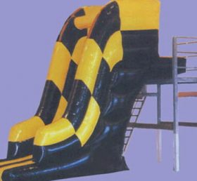 T10-110 สไลด์น้ำทำให้พองสีเหลืองและสีดำ