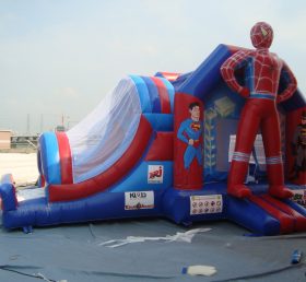 T2-1941 Spiderman ซูเปอร์ฮีโร่ trampoline พอง