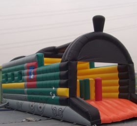 T1-145 รถไฟโทมัส trampoline พอง