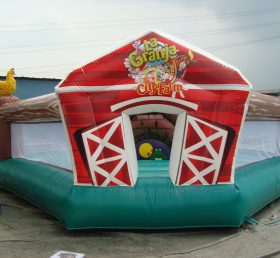 T2-2518 ฟาร์ม trampoline พอง
