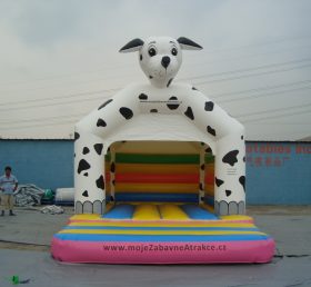 T2-2534 สุนัข trampoline พอง