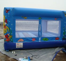 T2-2596 โลกใต้น้ำ trampoline ทำให้พอง