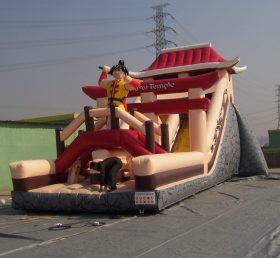 T8-218 ศาลจีน Inflatable สไลด์