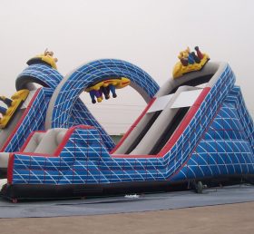 T6-333 สไลด์ Inflatable รถไฟเหาะสไลด์ยักษ์