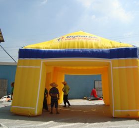 Tent1-392 เต็นท์พองกลางแจ้งสีเหลือง