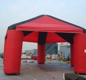 Tent1-417 เต็นท์พองสีแดงกลางแจ้ง