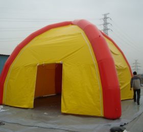 Tent1-97 เต็นท์หลังคาพองพร้อมฝาครอบแมงมุมกลางแจ้ง