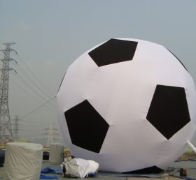 B4-34 บอลลูนรูปร่างฟุตบอลทำให้พอง