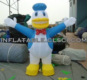 M1-200 การ์ตูนมือถือ Donald Duck Inflatable