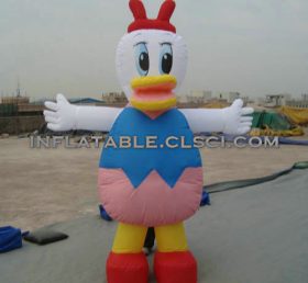 M1-214 การ์ตูนมือถือ Donald Duck Inflatable