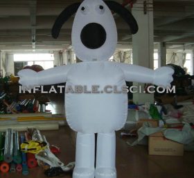 M1-258 การ์ตูนมือถือ Inflatable สำหรับสุนัข