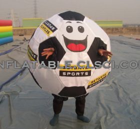 M1-265 ฟุตบอล Inflatable Mobile Cartoon