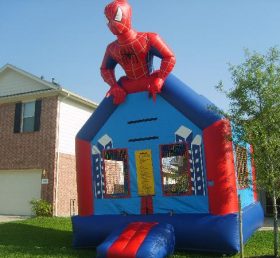 T2-1149 Spiderman ซูเปอร์ฮีโร่ trampoline พอง