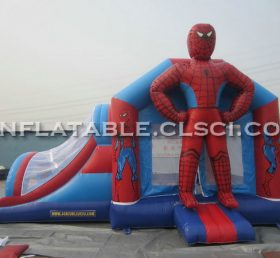 T2-1157 Spiderman ซูเปอร์ฮีโร่ trampoline พอง