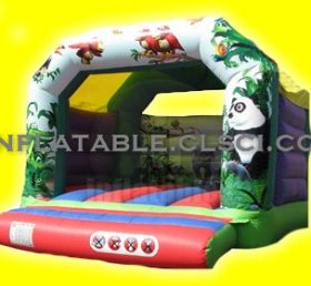 T2-1457 แพนด้า trampoline พอง