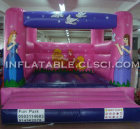 T2-2860 เจ้าหญิง trampoline พอง
