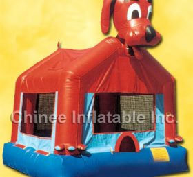 T2-319 สุนัข trampoline พอง