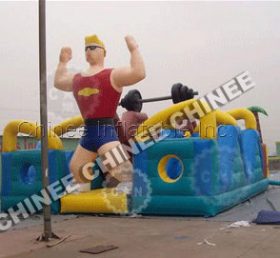 T6-196 ซูเปอร์แมน Inflatable Combo