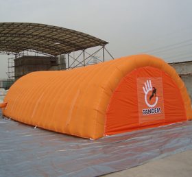 Tent1-373 เต็นท์พองสีส้ม