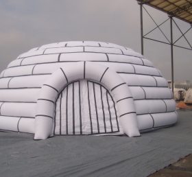 Tent1-389 เต็นท์พองสีขาว