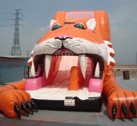 T8-277 Tiger Giant Slide ปาร์ตี้สำหรับเด็ก
