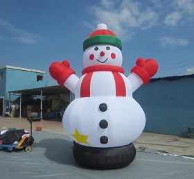 C1-164 คริสมาสต์ Inflatable มนุษย์หิมะ