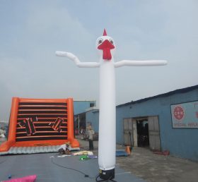 D1-21 กิจกรรมกลางแจ้ง Inflatable Chicken Air Dancer