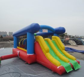T2-2347 Commercial Inflatable Combo ที่มีสีสัน