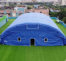 Tent1-700 เต็นท์พองยักษ์ตั้งแคมป์กลางแจ้งปาร์ตี้โฆษณากิจกรรมเต็นท์สีฟ้าขนาดใหญ่