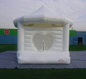T2-3538 ปราสาท Inflatable สีขาวสำหรับงานแต่งงาน