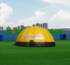 Tent1-4286 เต็นท์แมงมุมพองสีเหลือง