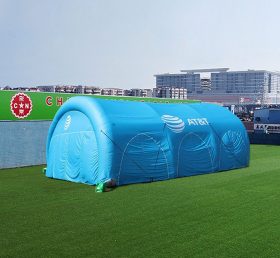 Tent1-4384 เต็นท์พองสีฟ้า
