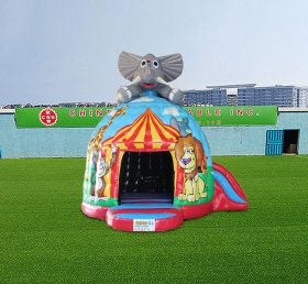 T2-4847 ปราสาท Inflatable Circus ป่า