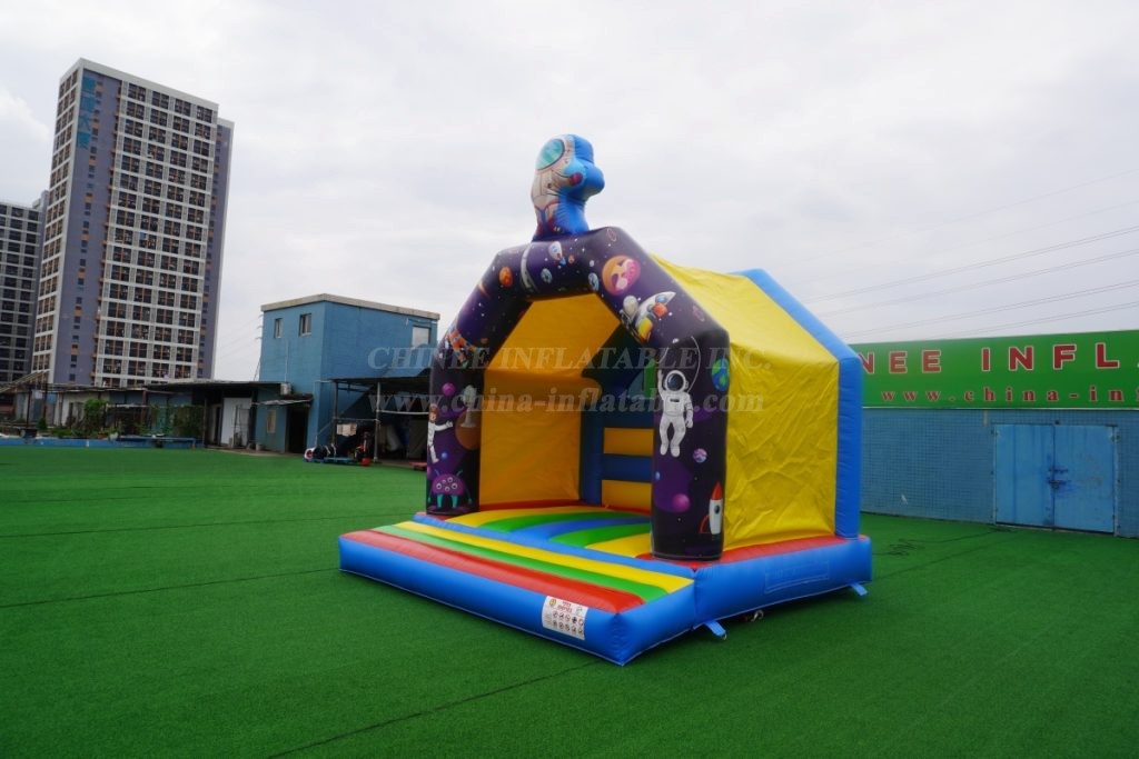 T2-3339F Space theme bounce house